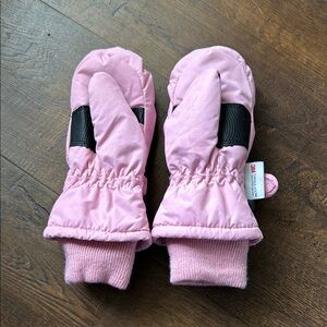 Pink Kids Mittens